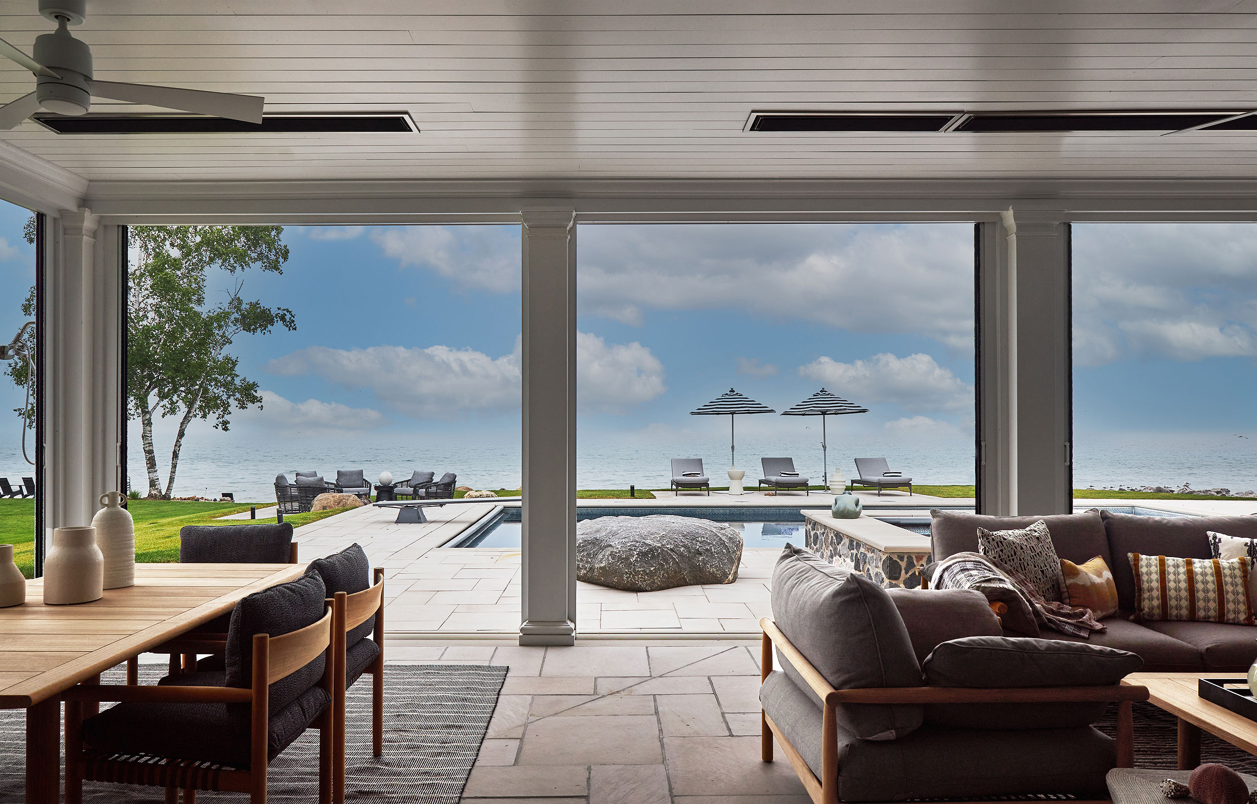 Pool House - Haven Interiors