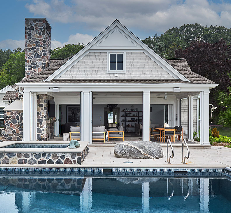 Pool House - Haven Interiors