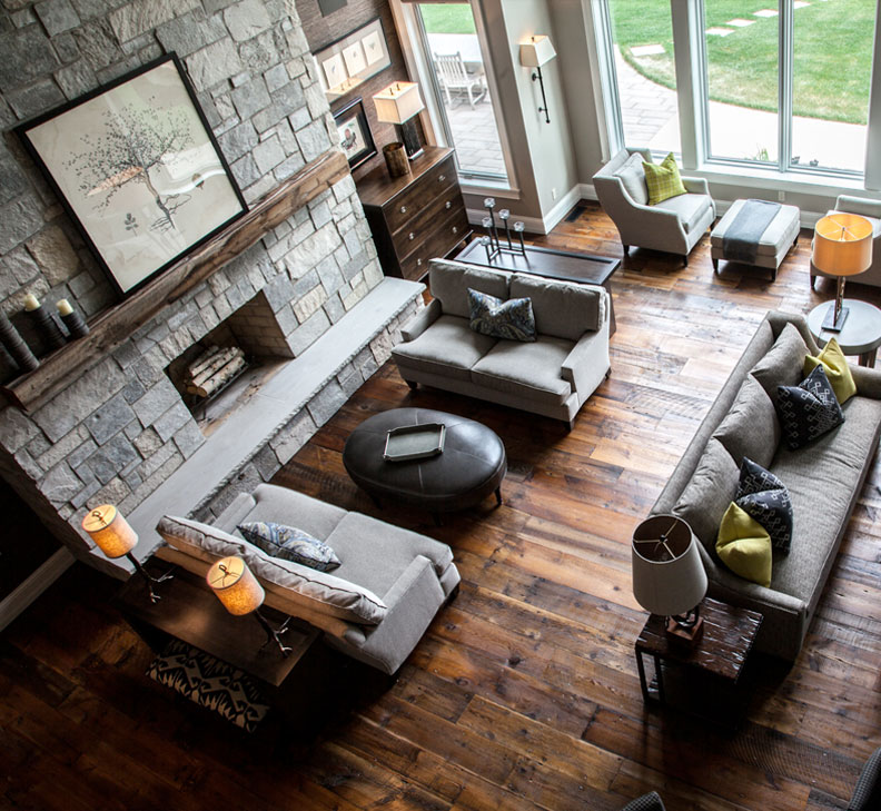 Rustic Lake Masterpiece